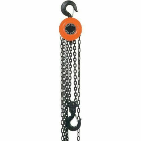 (1) NEW GLOBAL Manual Chain Hoist 10 Foot Lift 2,000 Pound Capacity 241638-Mega Mart Warehouse-Ultimate Unclaimed Freight Buyer and Seller Specialists