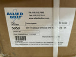 Allied Bolt 5050 Single Strand Forged Eye Nut Galvanized Steel 5/8"-11 (50/CASE)
