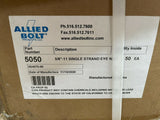 Allied Bolt 5050 Single Strand Forged Eye Nut Galvanized Steel 5/8"-11 (50/CASE)