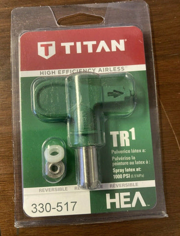 NEW Titan 330-517 High Efficiency Airless Spray Nozzle. REVERSIBLE-Mega Mart Warehouse