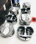 (1 BOX OF 8) NEW Sealed Power Hypereutectic Coated 4VR Flat Top Pistons H581CP-Mega Mart Warehouse