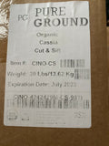 BRAND NEW Organic Ground Cinnamon - Pure Cassia Cinnamon Powder 30 LB BAG
