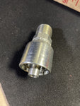 (200) PW01 6x6 Couplamatic Grip Crimp Pressure Wash Coupling - NPTF  Male Solid