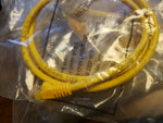 (9) CAT6 ETHERNET PATCH CABLE 3FT YELLOW CATEGORY 6 ROUTER CORD 3' SNAGLESS UTP-Mega Mart Warehouse-Ultimate Unclaimed Freight Buyer and Seller Specialists