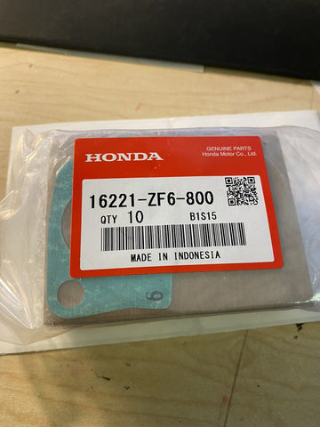 BRAND NEW 16221ZF6800  OEM Honda  Carburetor GASKET   16221-ZF6-800  10 PER LOT