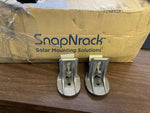 NEW 245-02163 SNAPRACK UR SPEEDSEAL FOOT , SLIVER SOLOR MOUNTING ( 18 PER LOT )