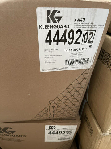 KIMBERLY-CLARK 44492 Partículas Fundas Zapatos Medio / Grande (400 para Estuche)