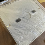 New CPM Square Lid And Collar Assembly, Gray 25538-901-000