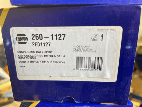 GENUINE NAPA Suspension Ball Joint for 02-86003 0286003E 10269 1269K 260-1127-Mega Mart Warehouse
