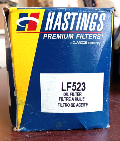 HASTINGS LF523 PREMIUM OIL FILTERS (FREE SHIPPING)