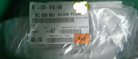 (10) NEW Genuine OEM Volkswagen Glow Plug N-105-916-09-Mega Mart Warehouse-Ultimate Unclaimed Freight Buyer and Seller Specialists