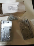 (90) TELL SATIN CHROME PLAIN BEARING HINGE SETS HG100059 SATIN CHROME W/HARDWARE-Mega Mart Warehouse-Ultimate Unclaimed Freight Buyer and Seller Specialists