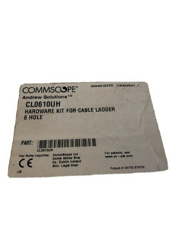 NEW COMMSCOPE CL0610UH HARDWARE KIT FOR CABLE LADDER 6 HOLE-Mega Mart Warehouse-Ultimate Unclaimed Freight Buyer and Seller Specialists