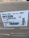 Metal-Fab Corr/Guard 6" Diameter 36" Straight Length (316SS/Insulated) - 6FCS36