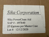 NEW Sika PowerClean Aid for Glass Surfaces & Removal of Contaminants CASE OF 27-Mega Mart Warehouse