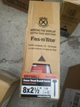 (12 BOX CASE) Fas-n-Tite #8 x 2-1/2-in Bugle Coarse Thread Drywall Screws (1-lb)-Mega Mart Warehouse-Ultimate Unclaimed Freight Buyer and Seller Specialists