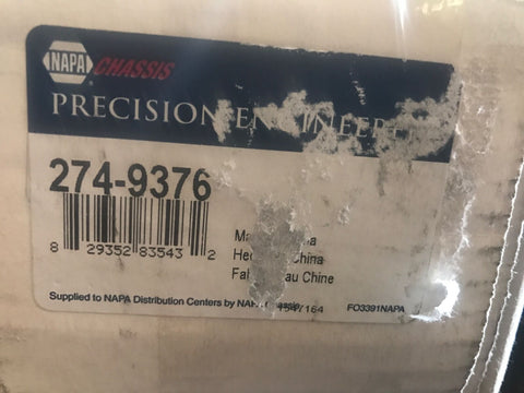 NAPA 274-9376 Track Bar - Front Susp 99-04 Jeep Grand Cherokee-Mega Mart Warehouse-Ultimate Unclaimed Freight Buyer and Seller Specialists