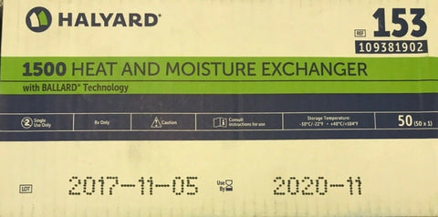 KIMBERLY-CLARK 153 KimVent 1500 Heat & Moisture Exchanger, Qty=50 (exp 11/2020)-Mega Mart Warehouse-Ultimate Unclaimed Freight Buyer and Seller Specialists