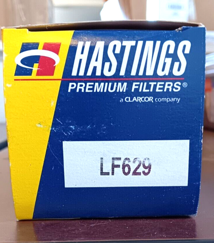 HASTINGS LF629 PREMIUM OIL FILTER (FREE SHIPPING)