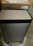 NEW Kohler K-20940-ST 13-Gallon Stainless Trash Can, Stainless Steel-Mega Mart Warehouse-Ultimate Unclaimed Freight Buyer and Seller Specialists