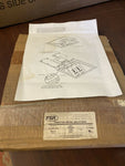 NEW FSR FL-500P-B-C U-Access Cover With 1/2" Brass Square Flange (Lift off door)