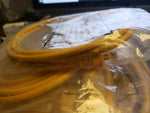 (4) CAT6 ETHERNET PATCH CABLE 7FT YELLOW CATEGORY 6 ROUTER CORD 7' SNAGLESS UTP-Mega Mart Warehouse-Ultimate Unclaimed Freight Buyer and Seller Specialists