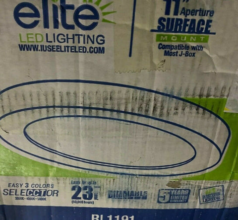 1 Elite Lighting - RL1191-1500L-DIMTR-120-30K/40K/50K-90-WH-Mega Mart Warehouse-Ultimate Unclaimed Freight Buyer and Seller Specialists