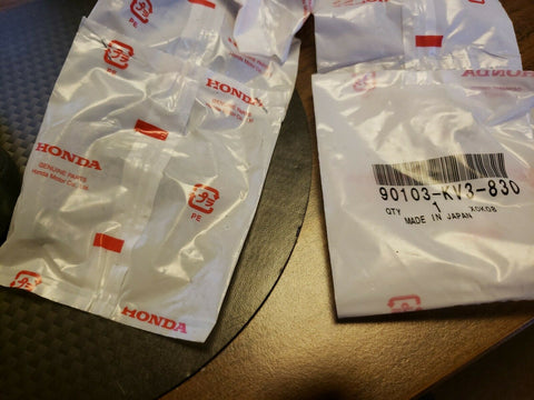 (17 PC LOT) GENUINE OEM Genuine NOS Honda 90103-KV3-830 - SCREW A, SHIPS FREE!!!-Mega Mart Warehouse-Ultimate Unclaimed Freight Buyer and Seller Specialists