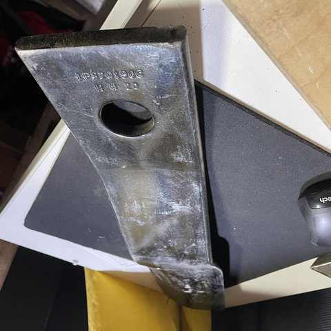 (2) Landpride #820-196C CUTTER BLADE 1/2