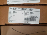 AVERY V9701, V-9701 Yellow 2" x 150', SCHOOL BUS, FARM EQUIPMENT, ETC-Mega Mart Warehouse-Ultimate Unclaimed Freight Buyer and Seller Specialists