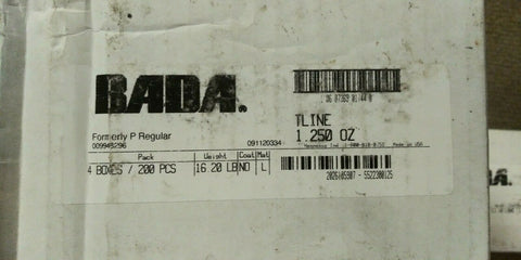 (4 BOXES OF 50) BADA TLINE 1.250OZ WHEEL WEIGHT-Mega Mart Warehouse-Ultimate Unclaimed Freight Buyer and Seller Specialists