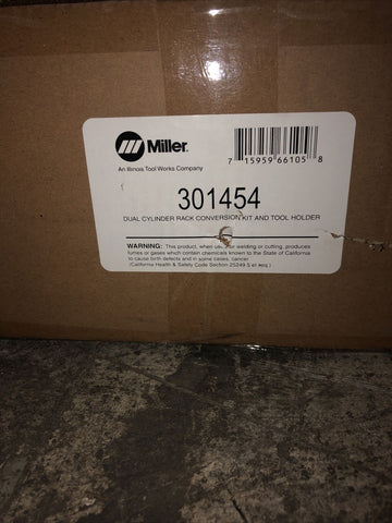 Miller 301454 Dual Cylinder Rack Conversion Kit For Cart 301239-Mega Mart Warehouse-Ultimate Unclaimed Freight Buyer and Seller Specialists
