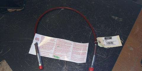 (1) NEW TITAN HOSE,PNT,AIRLESS,3FT X 3/16 IN 291004-Mega Mart Warehouse