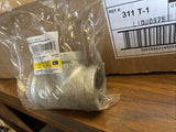 (10 PC CASE) 1" GALVANIZED MALLEABLE TEE, 311 T-1, 501917 **FREE SHIPPING**