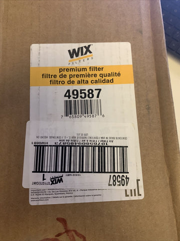 NEW Wix 49587 Air Filter