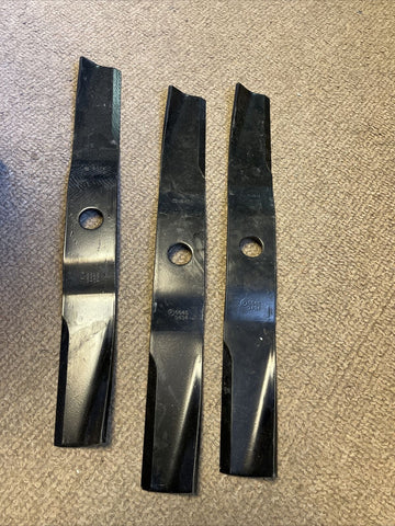 (3 PC SET) KUBOTA Blade K5645-3434 60" Deck Genuine Kubota For Select Models-Mega Mart Warehouse