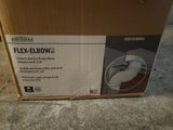 Amerimax White Flex Elbow 2" x 3" ( 24 pc Case) 37084-Mega Mart Warehouse-Ultimate Unclaimed Freight Buyer and Seller Specialists
