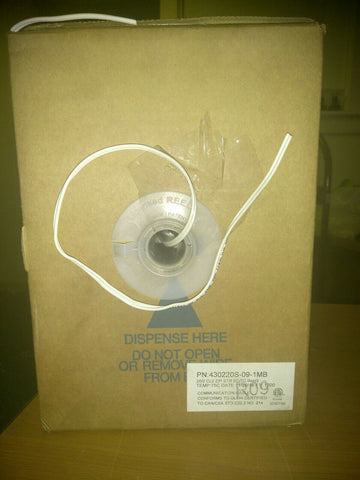 NEW 20/2 CL2 ZIP STR BC/TC RoHS CMR COMMUNICATION CABLE 1000FT-Mega Mart Warehouse-Ultimate Unclaimed Freight Buyer and Seller Specialists