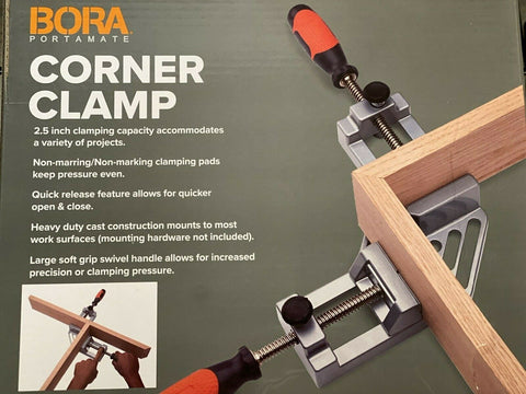 BRAND NEW Bora Portamate 551025  Corner Clamp 2.5 INCH CLAMPING  CAPACITY