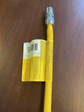 BRAND NEW Brasscraft CSSD44-36  Stainless Steel Gas Connector 3/8" ID 36" Length