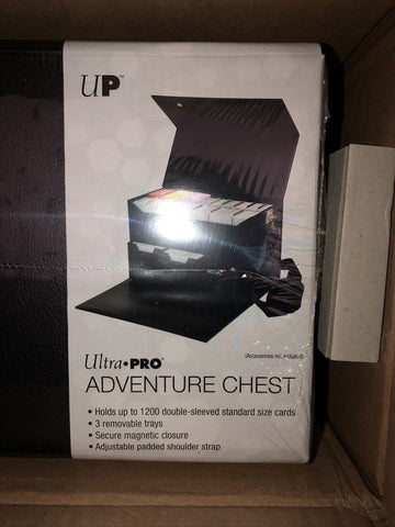 ULTRA PRO DELUXE GAMING CARD CARRY CASE ACCESSORIES ADVENTURE CHEST NEW-Mega Mart Warehouse-Ultimate Unclaimed Freight Buyer and Seller Specialists