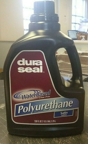 (1GAL.) NEW DURASEAL WATERBASED POLYURETHANE SATIN 806100000-Mega Mart Warehouse-Ultimate Unclaimed Freight Buyer and Seller Specialists