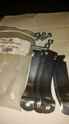 TUBE CLAMP TCL-400 4" OD (PIPE 3.5) RIGID 4 PACK W / BOLTS NUTS-Mega Mart Warehouse-Ultimate Unclaimed Freight Buyer and Seller Specialists