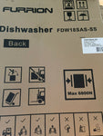 Furrion 18" Built-In Stainless Steel RV Dishwasher with Double Rack FDW18SAS-SS