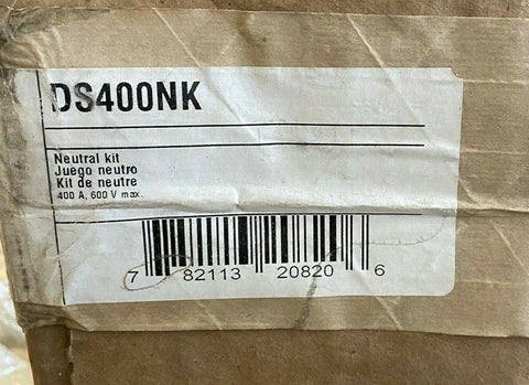 NEW EATON CUTLER HAMMER DS400NK Panelboard Neutral Kit 400 Amp 600VAC