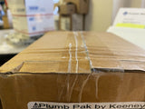 NEW Plumb Pak Polished Chrome Metal Shower Arm and Flange 1/2" X  6"(2 PER LOT)