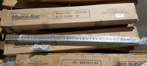 MAGNA-BAR 36 inch Mega Bar w/ 2 Clamp Brackets & Hardware 80-0133-000 (4 PC BOX)-Mega Mart Warehouse-Ultimate Unclaimed Freight Buyer and Seller Specialists