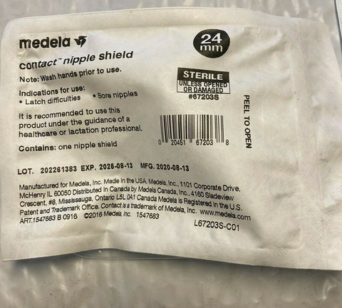 (2 BOXES OF 20) NEW Medela Contact Nipple Shield Medium 101028960-Mega Mart Warehouse-Ultimate Unclaimed Freight Buyer and Seller Specialists