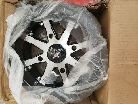 MSA M21 Lok 14" UTV Beadlock Wheel Rim 14x7 4/156 4+3 Offset Charcoal Tint-Mega Mart Warehouse-Ultimate Unclaimed Freight Buyer and Seller Specialists