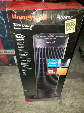 Honeywell Digital Ceramic Tower Heater w/Motion Sensor Black HCE323V-Mega Mart Warehouse-Ultimate Unclaimed Freight Buyer and Seller Specialists